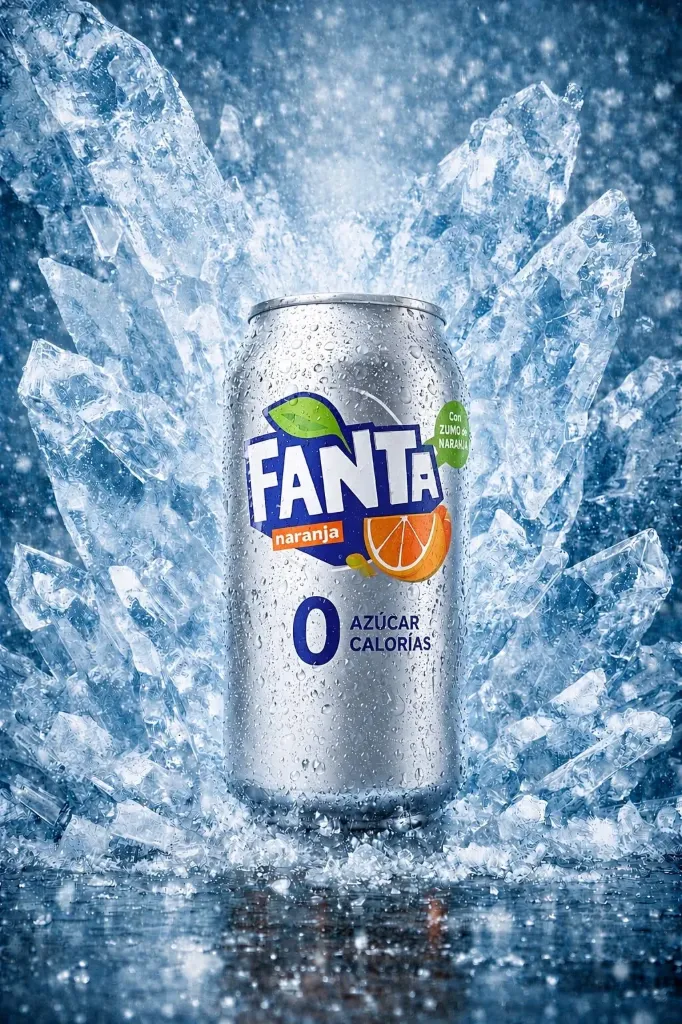 Fanta naranja 0 250ml