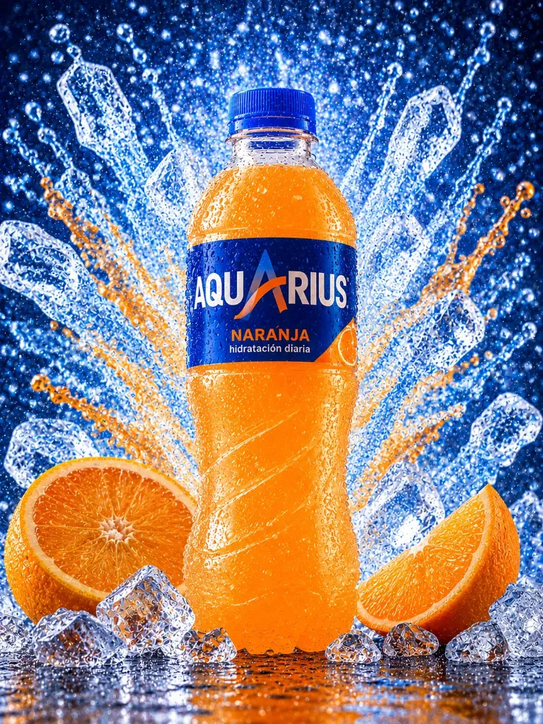 Aquarius naranja 500ml